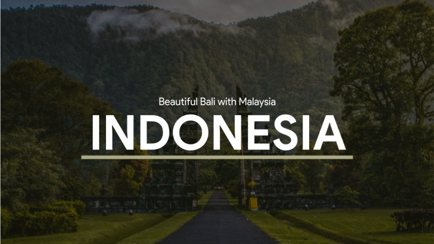 Beautiful Bali with Malaysia