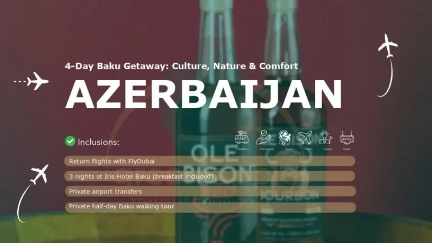 4-Day Baku Getaway: Culture, Nature & Comfort